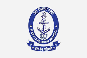 Navy Children School NCS logo